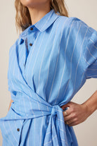 Buy Ceres Life - Elodie Wrap Shirt by Ceres Life - at Hamish + Grace