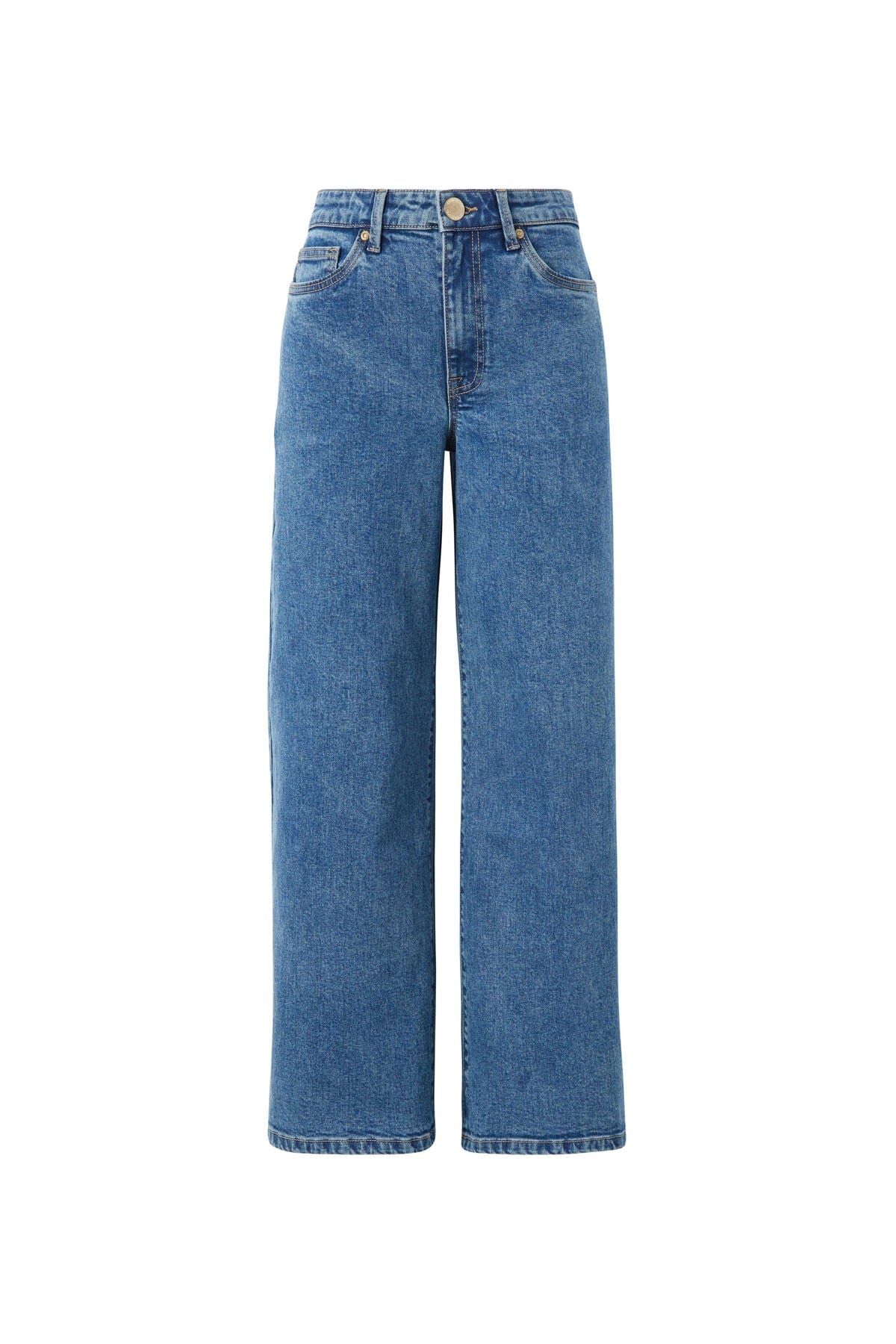 Buy Ceres Life - Evie Wide Leg Jean - Fresh Indigo by Ceres Life - at Hamish + Grace