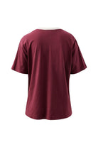 Ceres Life Fashion Ceres Life - Stevie Slouchy Tee - Burgundy