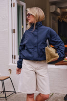 Buy Ceres Life - Fletcher Funnel Bomber - Heritage Navy by Ceres Life - at Hamish + Grace