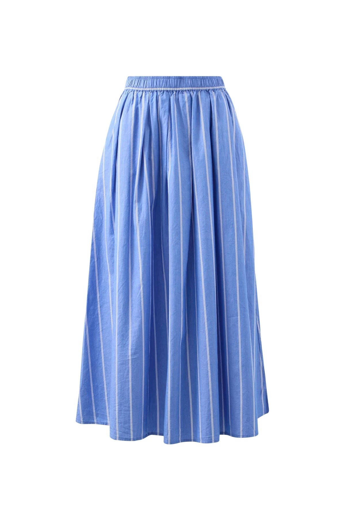 Buy Ceres Life - Florence Maxi Skirt - Oxford Blue White Stripe by Ceres Life - at Hamish + Grace