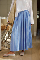 Buy Ceres Life - Florence Maxi Skirt - Oxford Blue White Stripe by Ceres Life - at Hamish + Grace