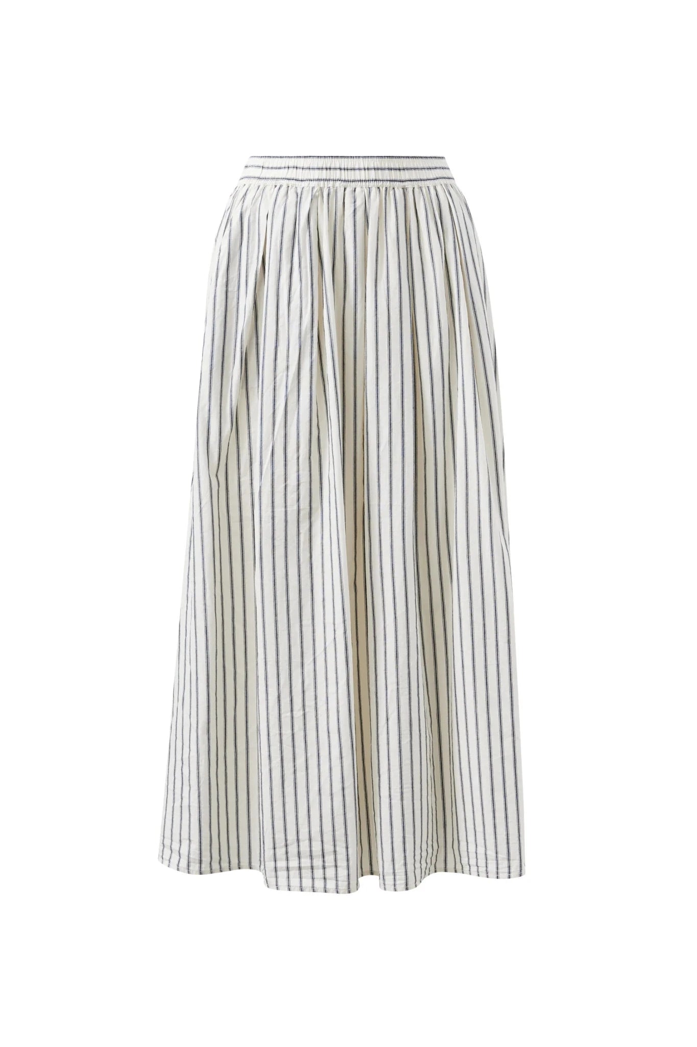 Buy Ceres Life - Florence Maxi Skirt - winter white true navy stripe by Ceres Life - at Hamish + Grace