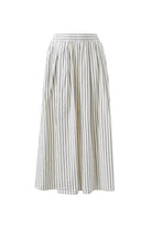 Buy Ceres Life - Florence Maxi Skirt - winter white true navy stripe by Ceres Life - at Hamish + Grace