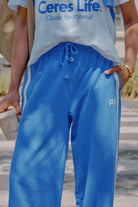 Buy Ceres Life - Gigi Wide Leg Terry Track pant by Ceres Life - at Hamish + Grace