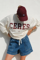 Buy Ceres Life - Isla Oversized Slouchy Crew by Ceres Life - at Hamish + Grace