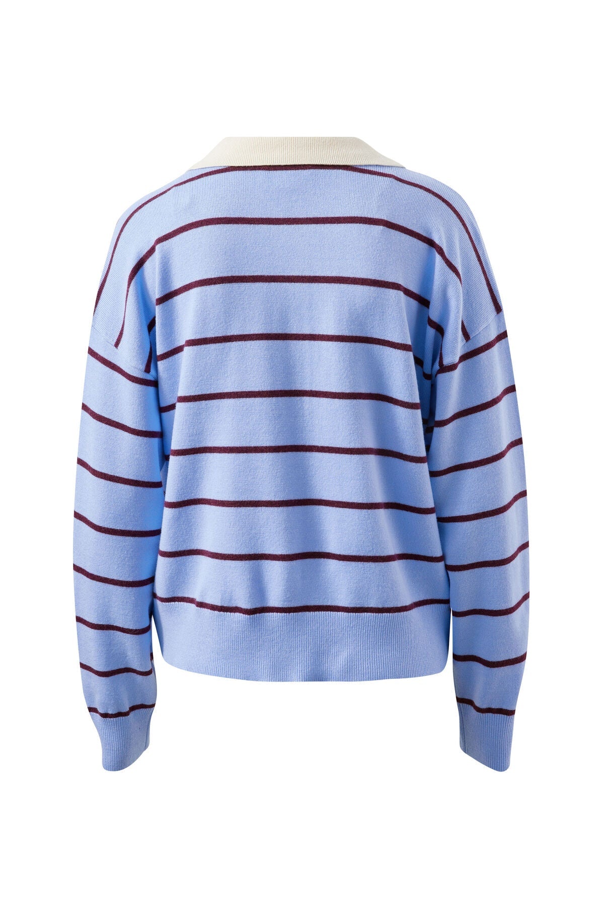 Buy Ceres Life - Jessa Rugby Knit - Sky Blue Stripe by Ceres Life - at Hamish + Grace