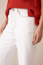 Buy Ceres Life - Jude Wide Leg Crop Jean - French Ecru by Ceres Life - at Hamish + Grace