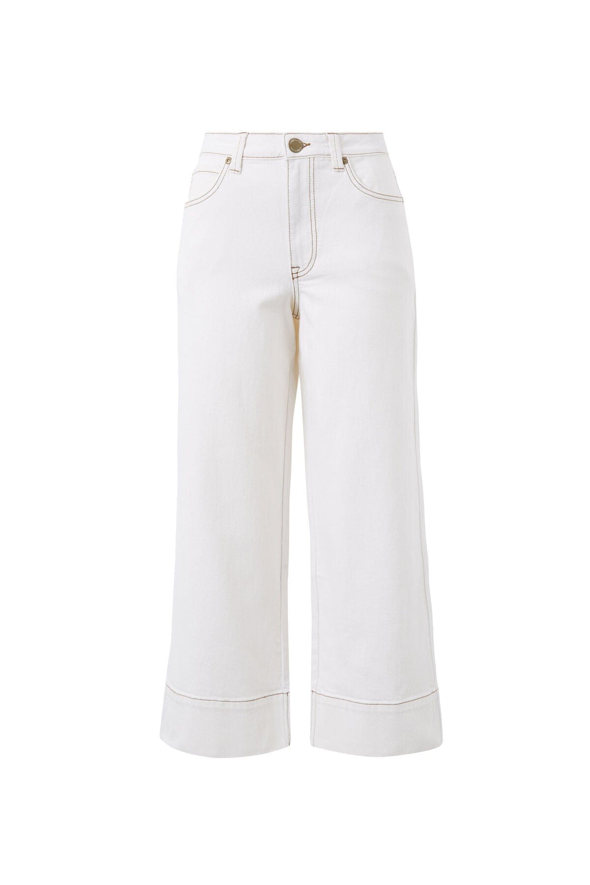 Buy Ceres Life - Jude Wide Leg Crop Jean - French Ecru by Ceres Life - at Hamish + Grace