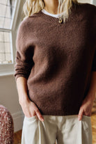 Buy Ceres Life - June V Neck Pullover by Ceres Life - at Hamish + Grace