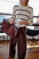 Buy Ceres Life - Lila Oversized Knit Crew - Ecru by Ceres Life - at Hamish + Grace