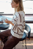 Buy Ceres Life - Lila Oversized Knit Crew - Ecru by Ceres Life - at Hamish + Grace