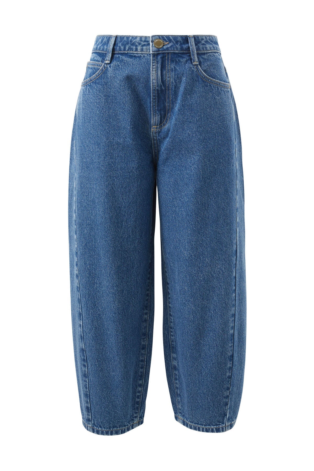 Buy Ceres Life - Maggie Tapered Barrel Jean - Fresh Indigo by Ceres Life - at Hamish + Grace