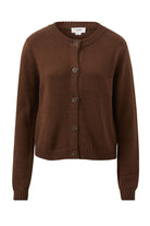 Buy Ceres Life - Nelly Long Sleeve Knit Cardi - Chocolate by Ceres Life - at Hamish + Grace