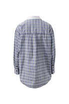 Buy Ceres Life - Peta Oversized Shirt - blue chocolate check by Ceres Life - at Hamish + Grace