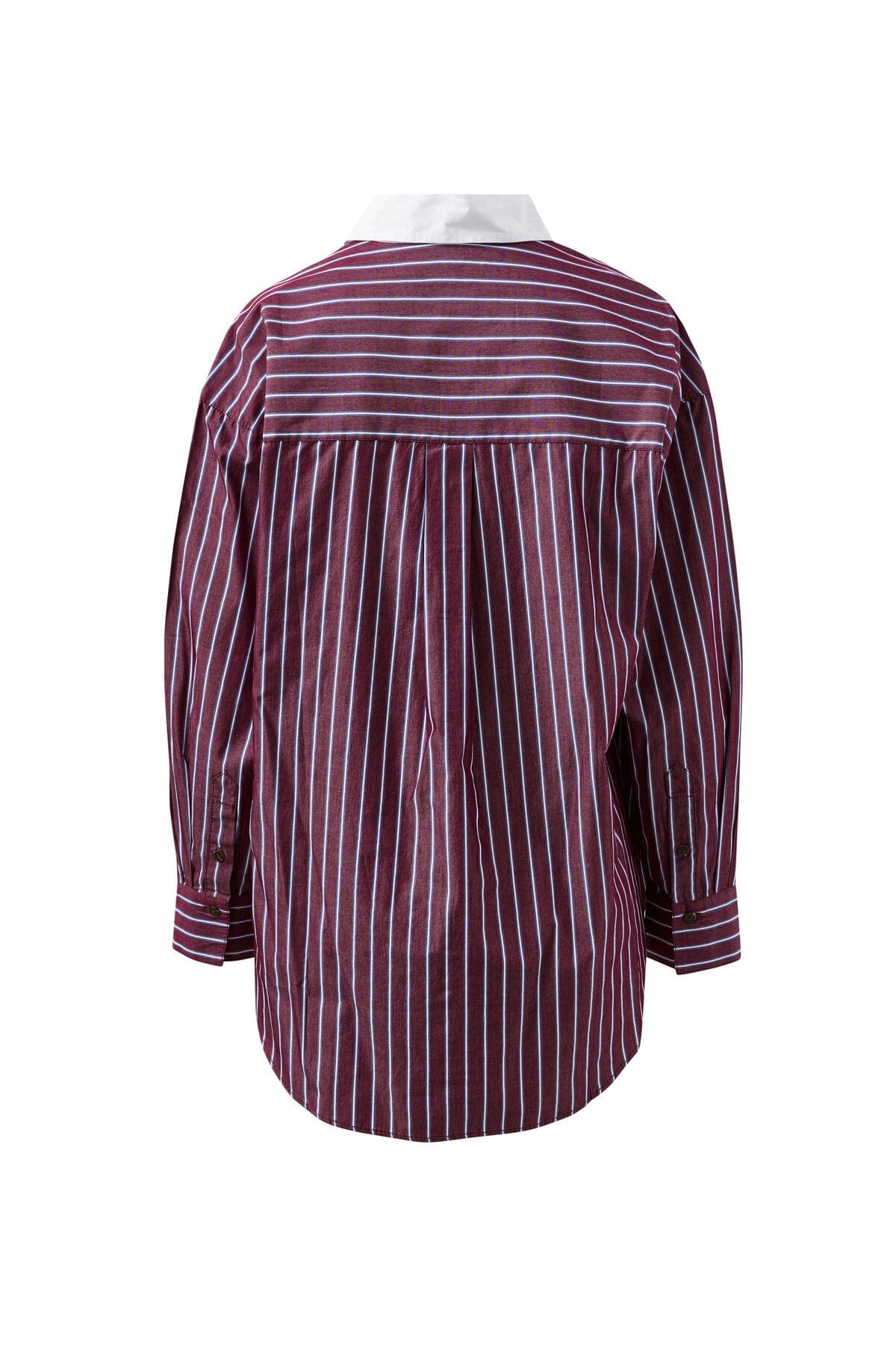 Buy Ceres Life - Peta Oversized Shirt - Burgundy by Ceres Life - at Hamish + Grace