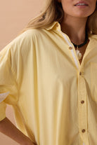 Buy Ceres Life - Peta Oversized Shirt - Sunny Yellow by Ceres Life - at Hamish + Grace