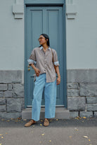 Buy Ceres Life - Peta Oversized Shirt - Toffee Check by Ceres Life - at Hamish + Grace