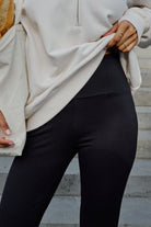Buy Ceres Life - Ponte Bootleg Pant - Black by Ceres Life - at Hamish + Grace