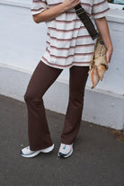 Buy Ceres Life - Ponte Bootleg Pant - Chocolate by Ceres Life - at Hamish + Grace