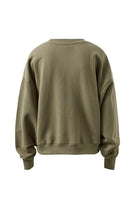 Buy Ceres Life - Quinn Slouchy Crew - Washed Olive by Ceres Life - at Hamish + Grace