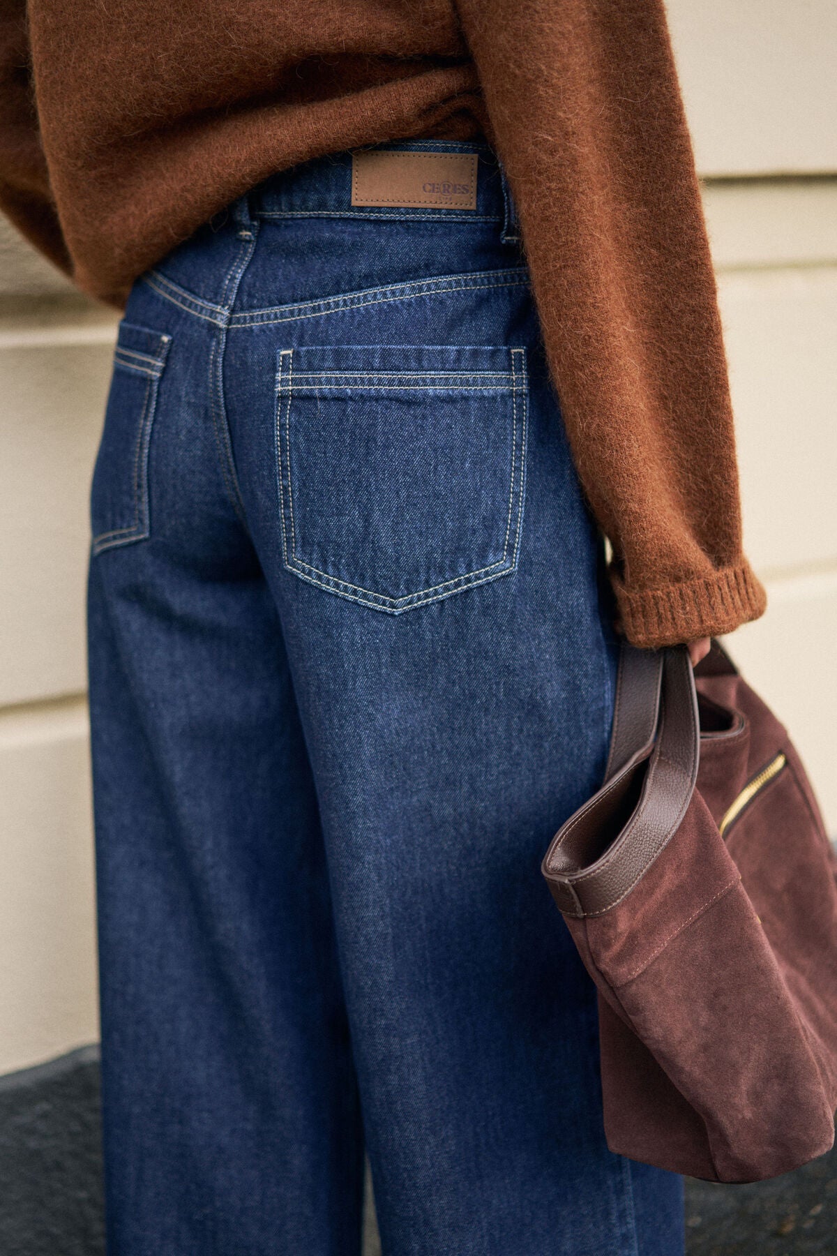 Buy Ceres Life - Reese Wide Jean - Midnight by Ceres Life - at Hamish + Grace