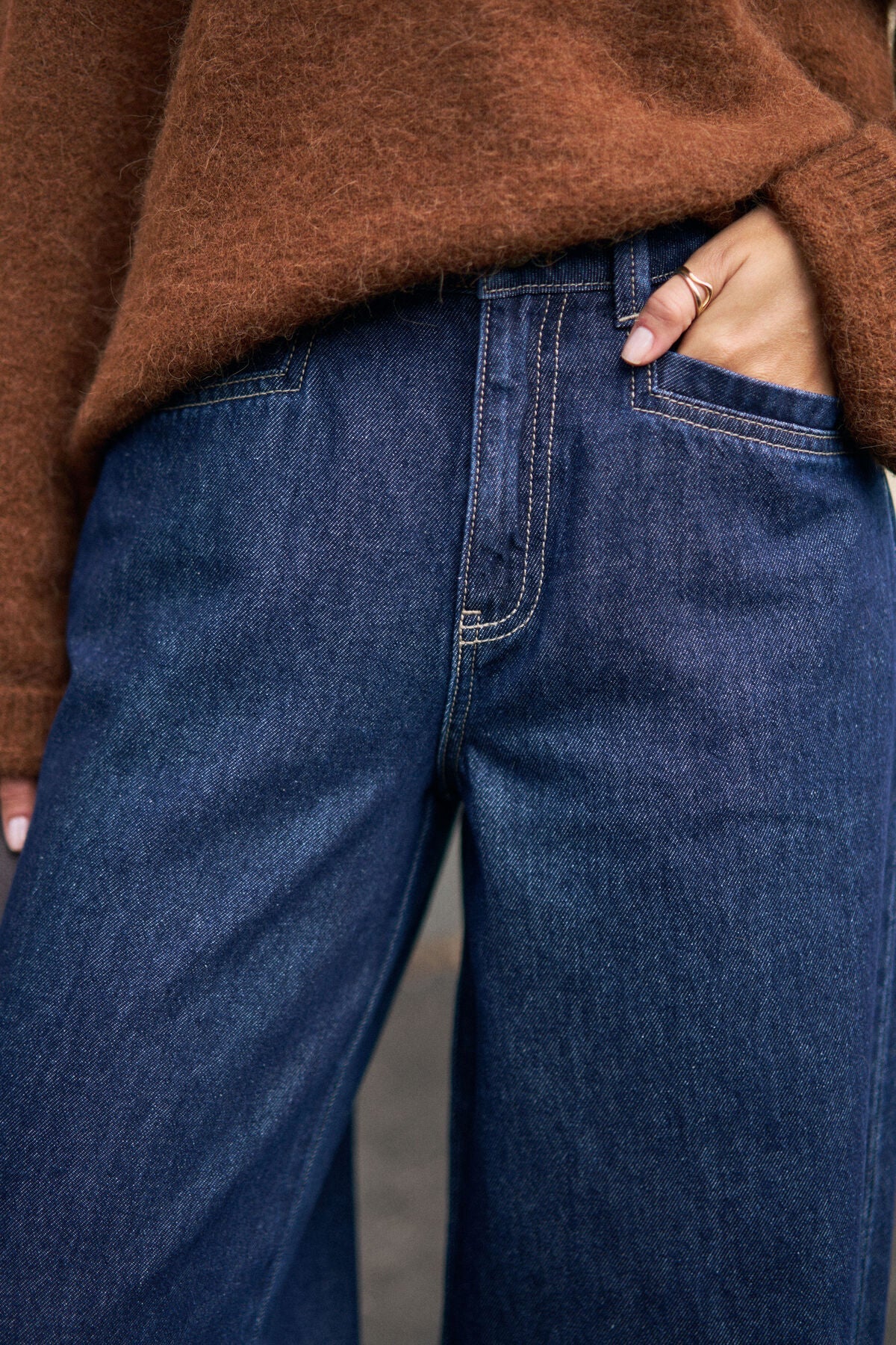 Buy Ceres Life - Reese Wide Jean - Midnight by Ceres Life - at Hamish + Grace