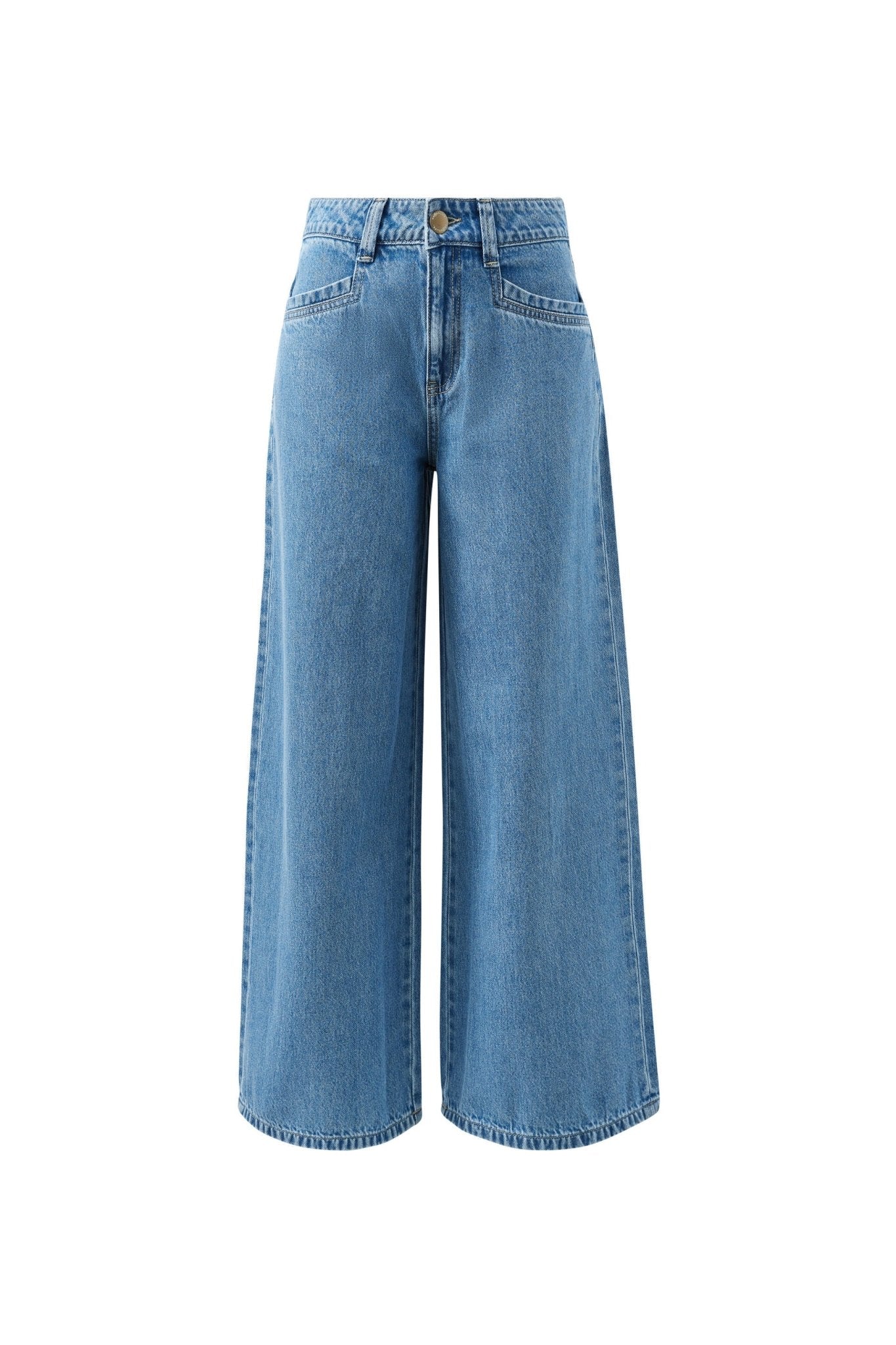 Buy Ceres Life - Reese Wide Jean - Vintage Blue by Ceres Life - at Hamish + Grace