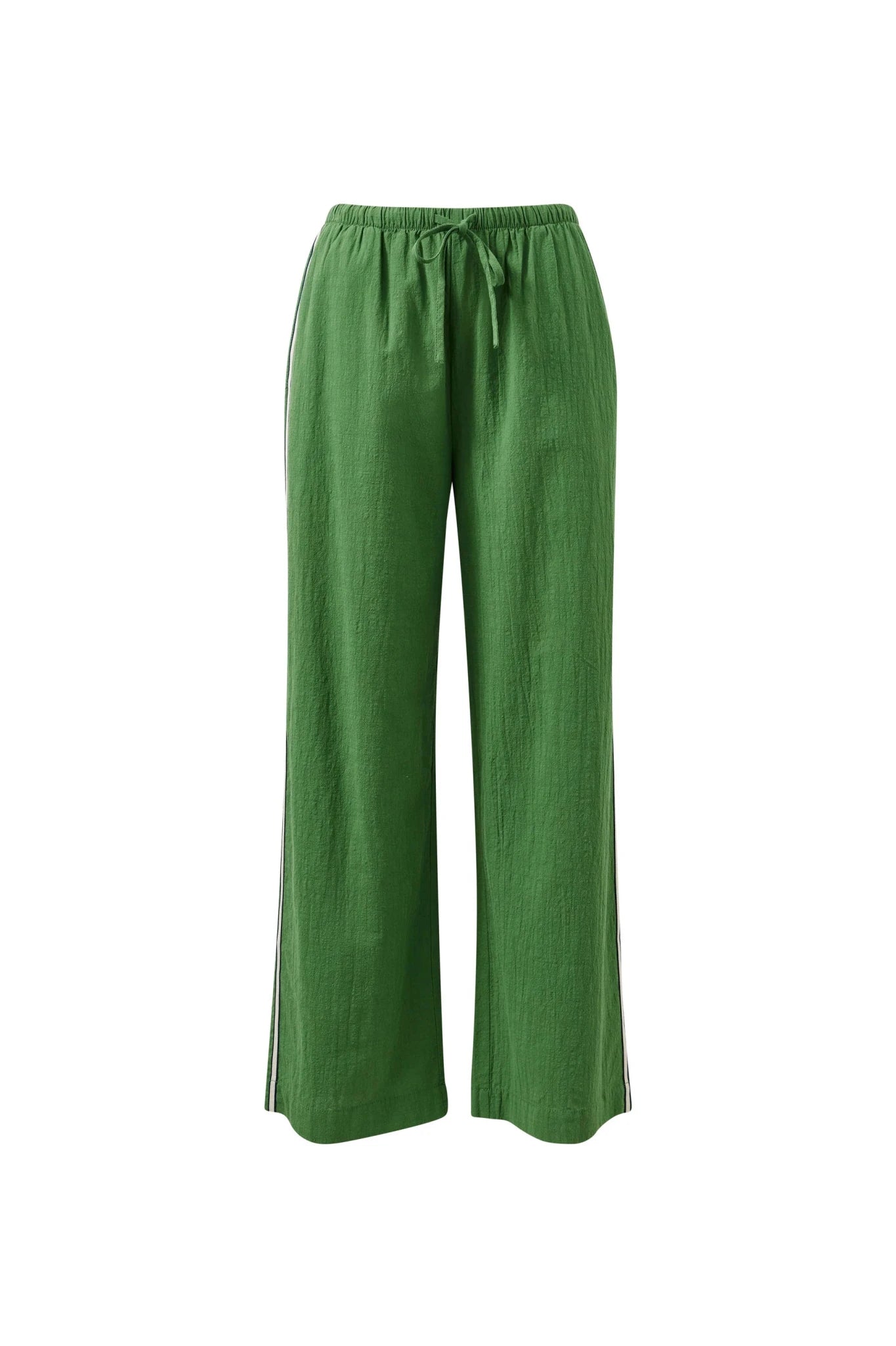 Buy Ceres Life - Resort Pant - Basil Side Stripe by Ceres Life - at Hamish + Grace
