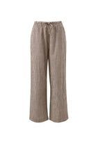 Buy Ceres Life - Resort Pant - Chocolate Gingham Check by Ceres Life - at Hamish + Grace