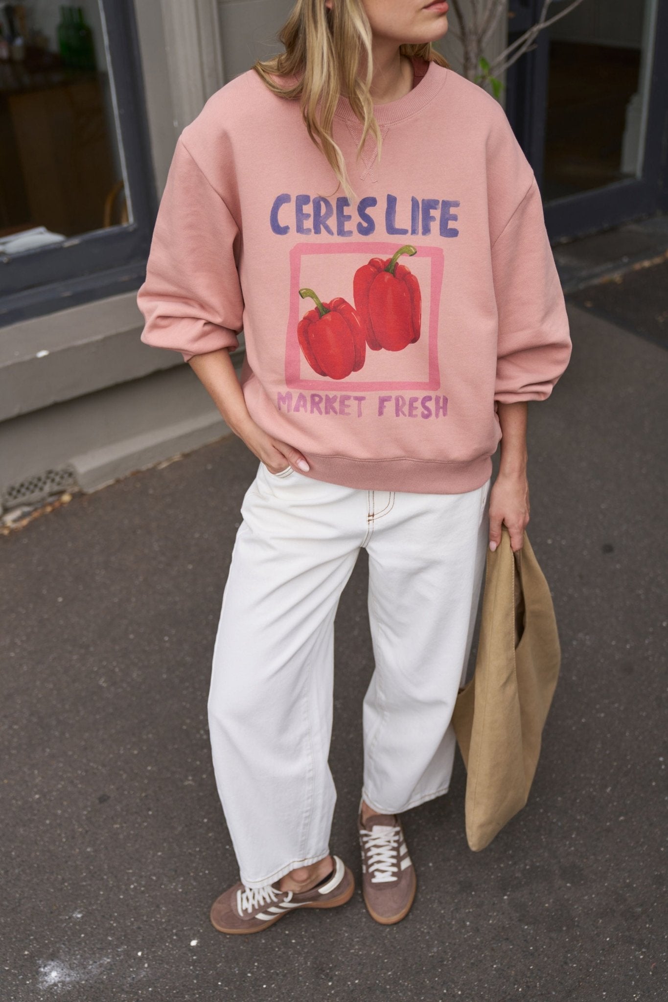 Buy Ceres Life - Romy Crew - Pink Clay Farmers Market Capsicum by Ceres Life - at Hamish + Grace