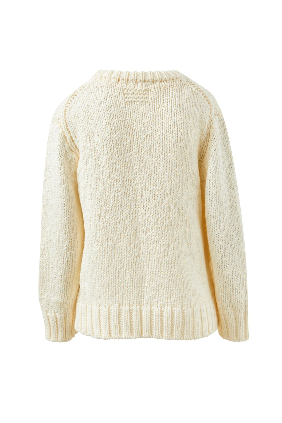 Buy Ceres Life - Sage Chunky Knit Crew - Marshmallow by Ceres Life - at Hamish + Grace