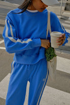 Buy Ceres Life - Sasha Sporty Slouchy Crew - Marine Blue by Ceres Life - at Hamish + Grace