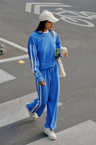 Buy Ceres Life - Sasha Sporty Slouchy Crew - Marine Blue by Ceres Life - at Hamish + Grace