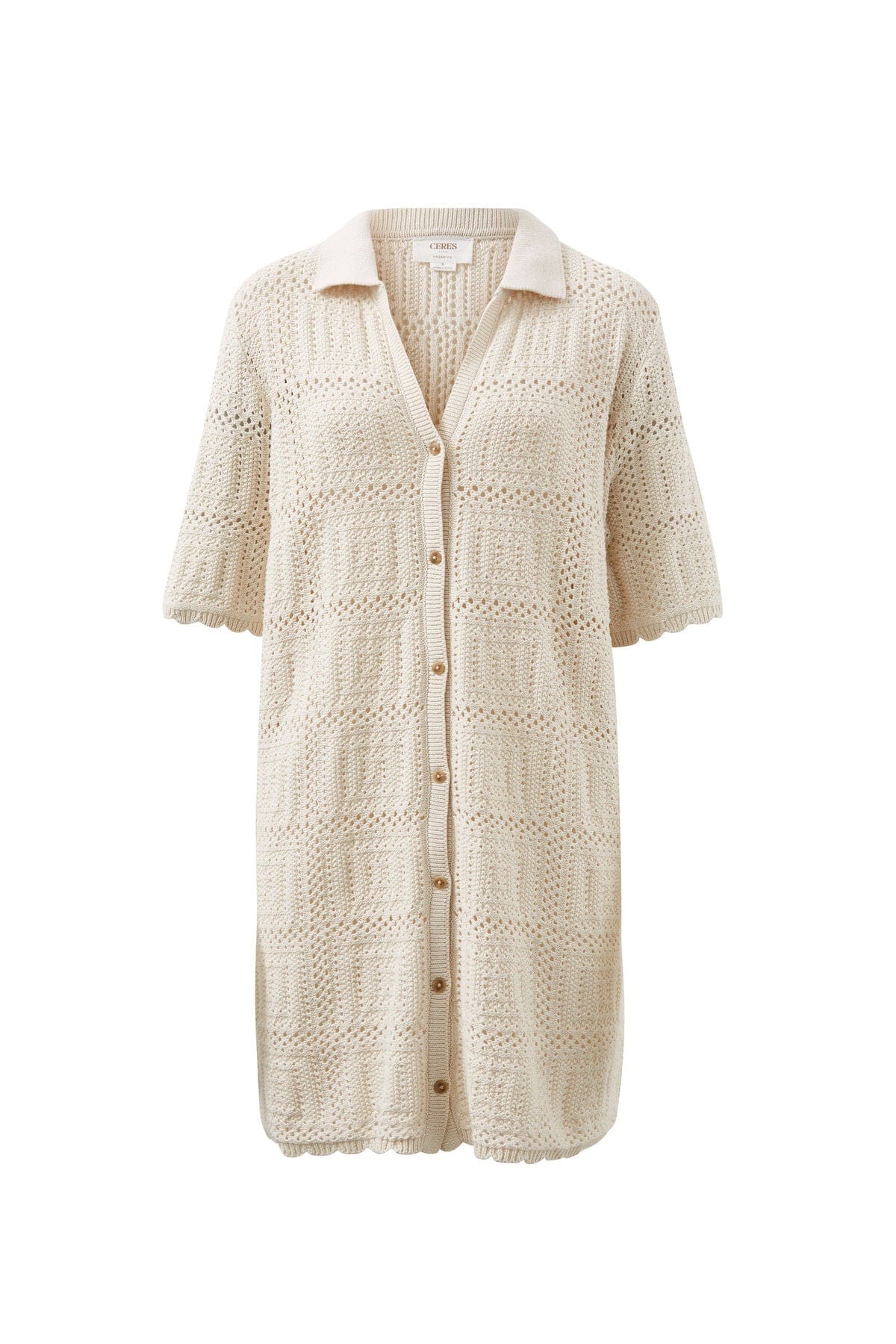 Buy Ceres Life - Square Knit Mini Dress by Ceres Life - at Hamish + Grace