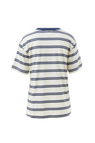 Buy Ceres Life - Stevie Slouchy Tee - Milk/Heritage Navy Stripe by Ceres Life - at Hamish + Grace