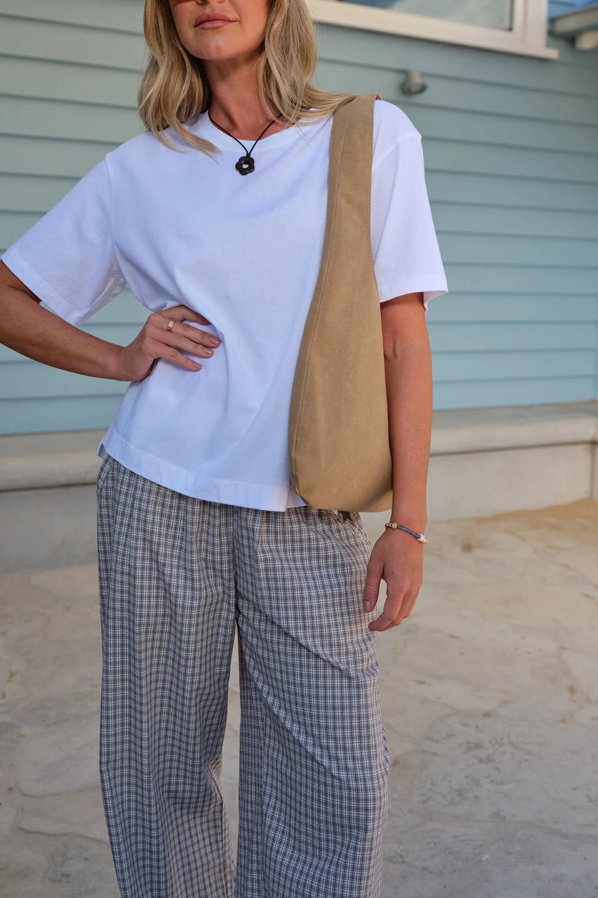 Buy Ceres Life - Stevie Slouchy Tee - White by Ceres Life - at Hamish + Grace