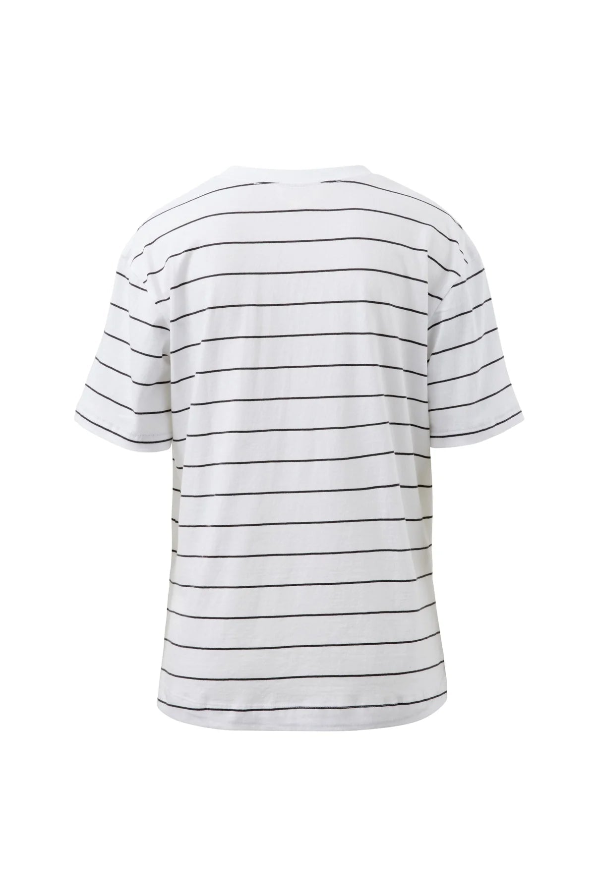 Buy Ceres Life - Stevie Slouchy Tee - white/phantom stripe by Ceres Life - at Hamish + Grace