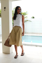 Buy Ceres Life - Tahlia Twist Strap Tank - White by Ceres Life - at Hamish + Grace