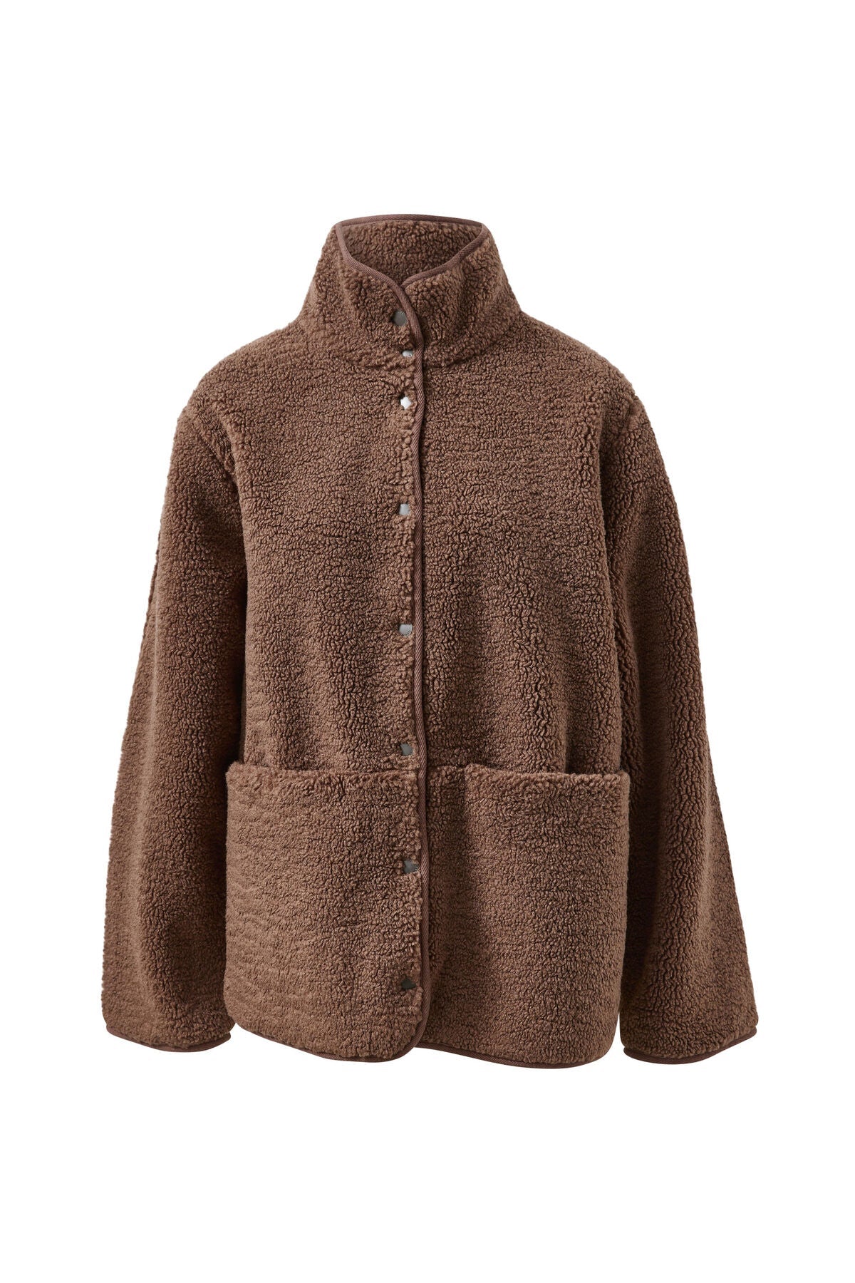 Buy Ceres Life - Teddy Jacket - Chocolate by Ceres Life - at Hamish + Grace