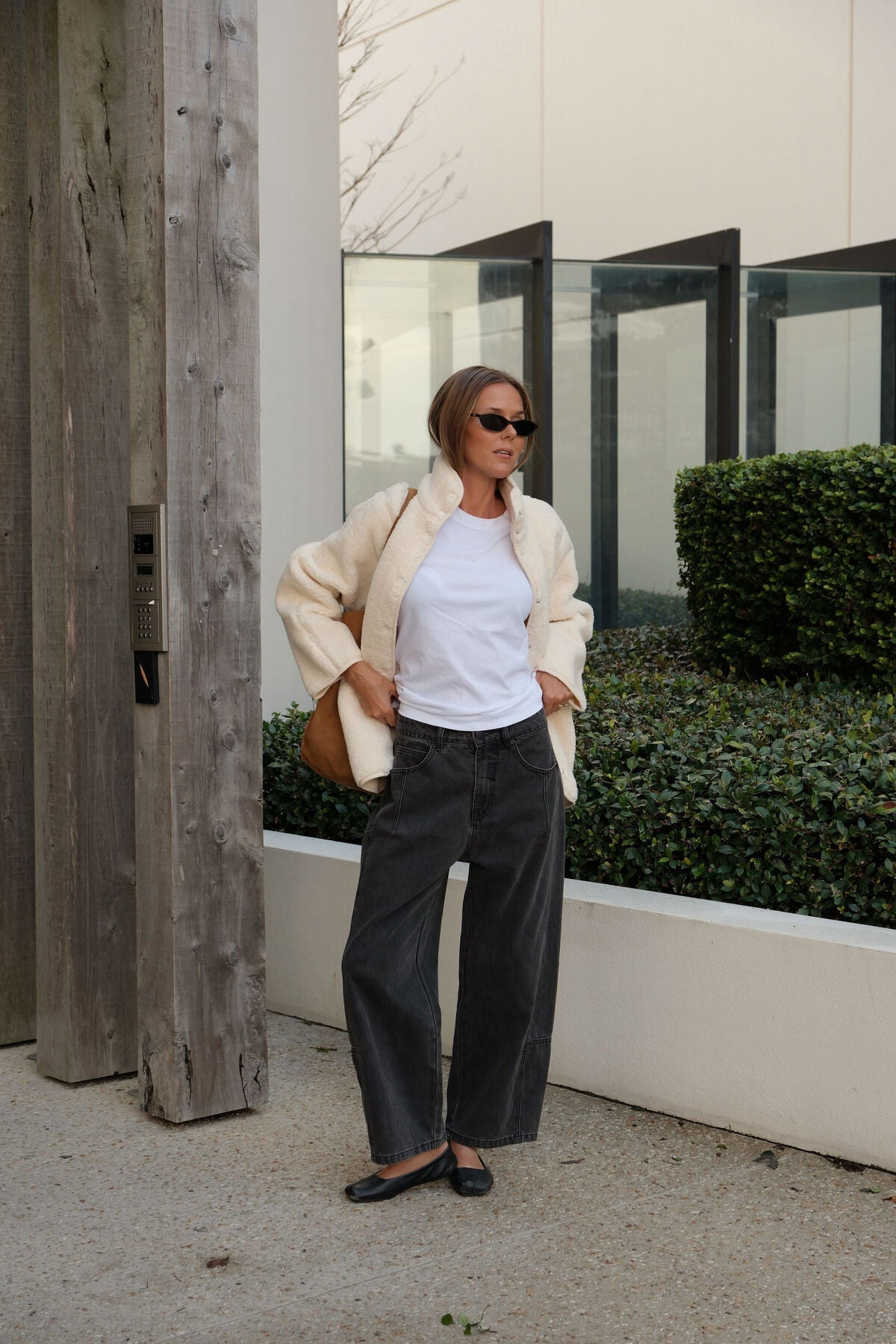 Buy Ceres Life - Teddy Jacket - Marshmallow by Ceres Life - at Hamish + Grace