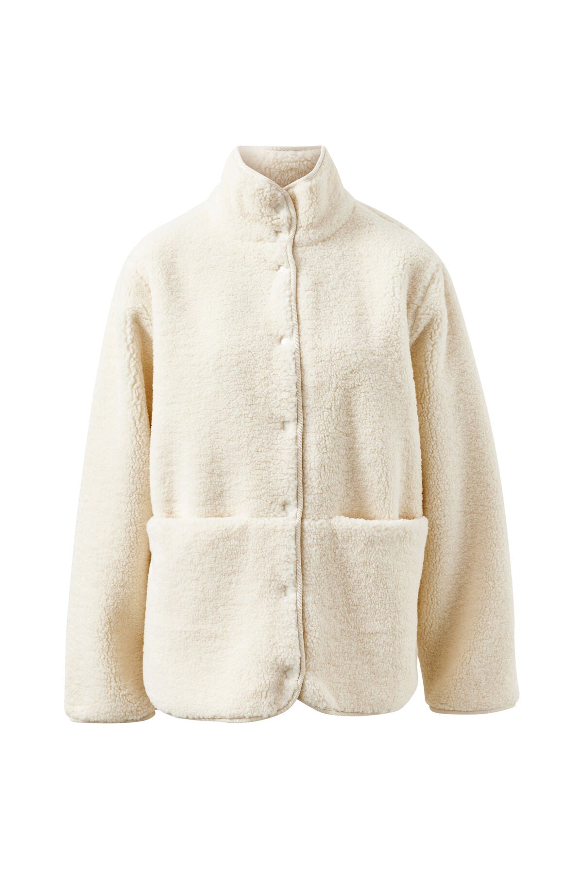 Buy Ceres Life - Teddy Jacket - Marshmallow by Ceres Life - at Hamish + Grace
