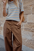 Buy Ceres Life - Weekender Pant/Winter Chocolate by Ceres Life - at Hamish + Grace