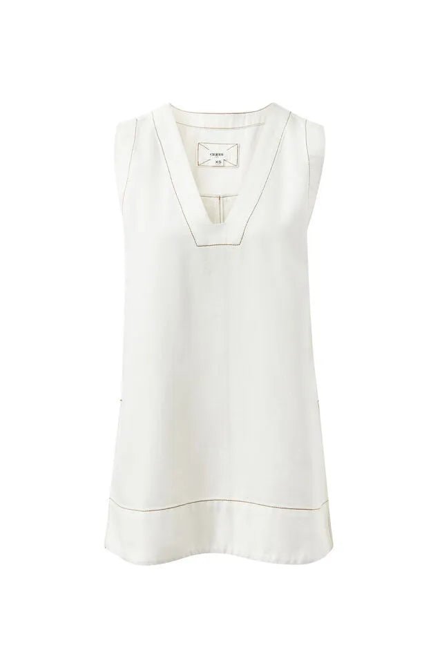 Buy Ceres Life - Winnie Tunic/Fresh Ecru by Ceres Life - at Hamish + Grace