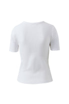 Buy Ceres - Luella Rib Tee - White by Ceres Life - at Hamish + Grace