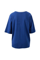 Buy Ceres - Luna Relaxed Tee/Prussian Blue/Ceres Script Embroidery by Ceres Life - at Hamish + Grace