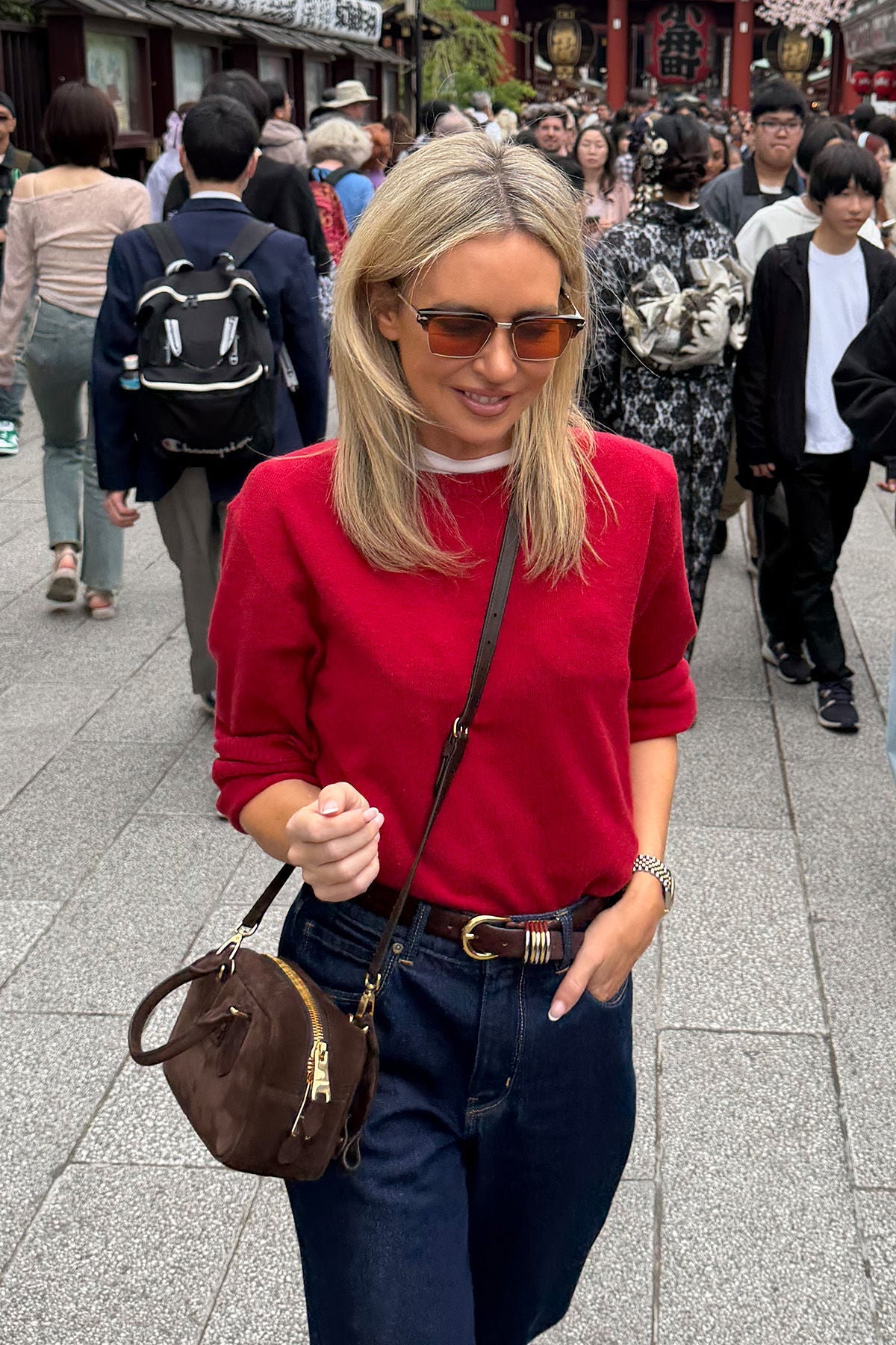 Buy Ceres - Ness Knit Pullover - Chilli by Ceres Life - at Hamish + Grace