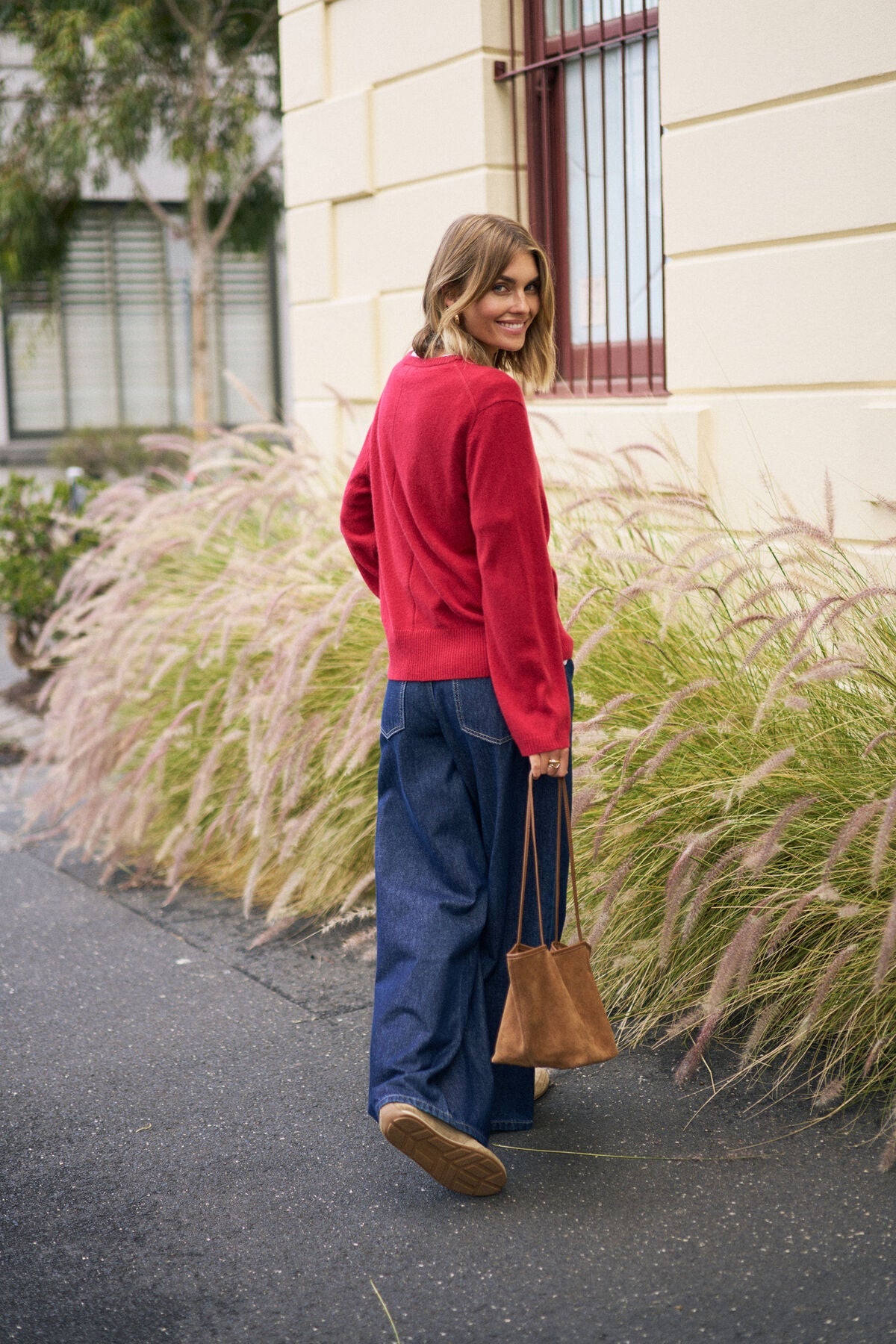Buy Ceres - Ness Knit Pullover - Chilli by Ceres Life - at Hamish + Grace