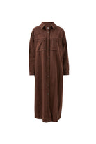 Buy Ceres - Rae Long Sleeve Midi Dress - Chocolate by Ceres Life - at Hamish + Grace