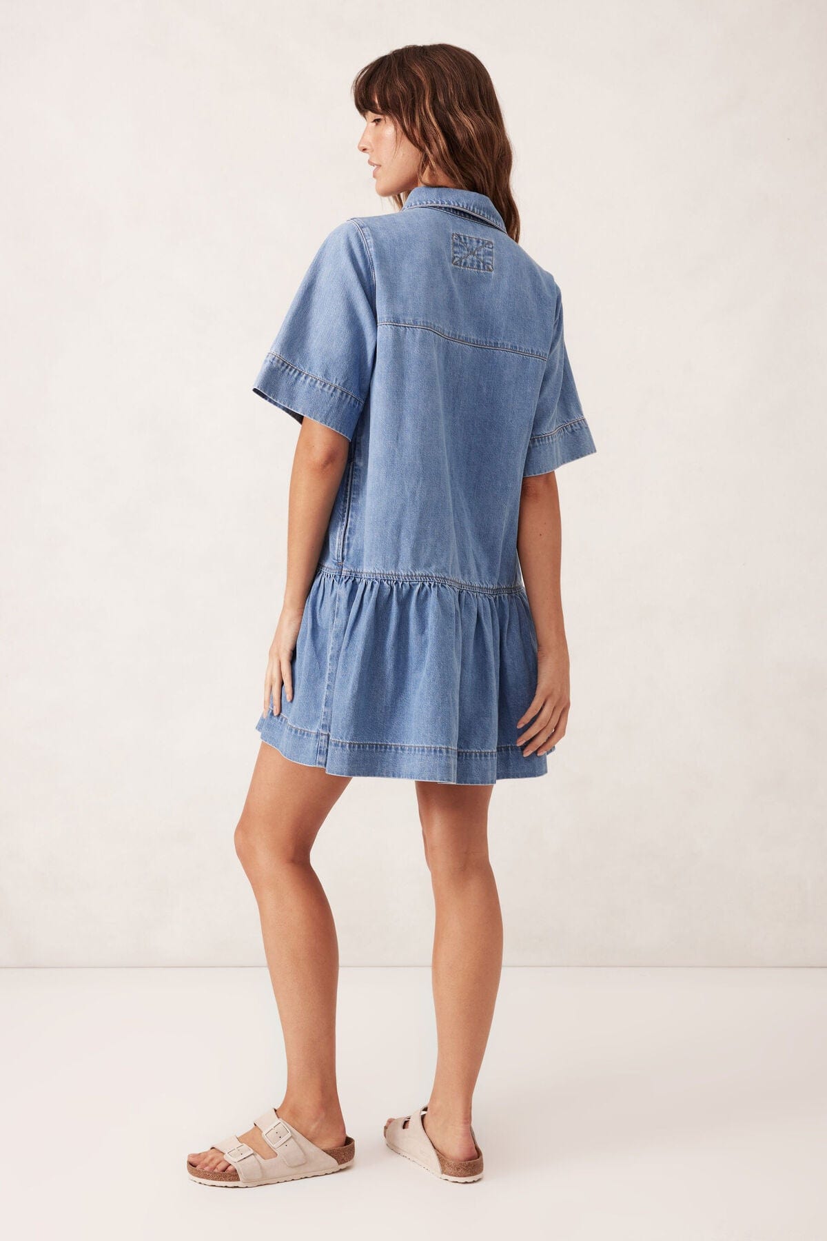Buy Ceres - Short Sleeve Tiered Pocket Shirt by Ceres Life - at Hamish + Grace
